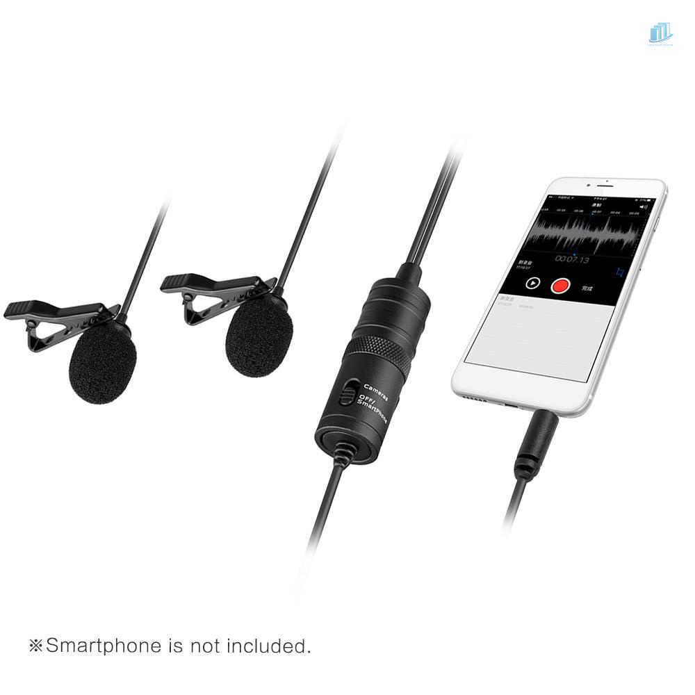 Micro Có Kẹp Gắn Áo Hai Hướng Cho Máy Ảnh DSLR iPhone Samsung Huawei