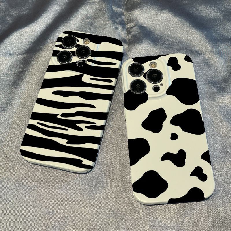 Ốp Điện Thoại Cứng Họa Tiết Ngựa Vằn Nhật Bản Hàn Quốc 13 14 xr Xs Max 12Plus C3MD