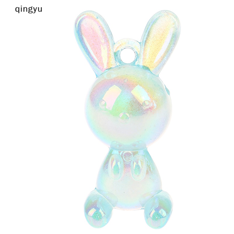 1 Mặt Vòng cổ Hình Thỏ Nhiều Màu Sắc DIY