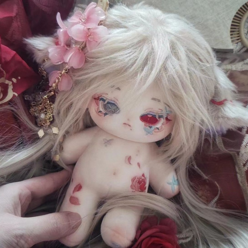 Búp Bê Vải Cotton 30cm 20cm Dễ Thương Dùng Làm Quà Tặng Cho Bé Gái