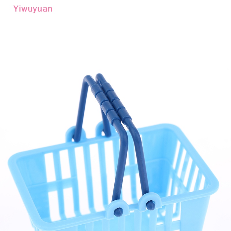 < Yiwuyuan > Giỏ Mua Sắm Đồ Chơi Mini Cho Nhà Búp Bê Mới