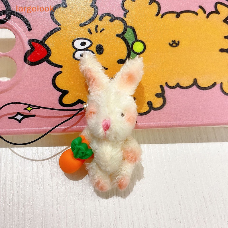 Móc Khóa Điện Thoại Hình Thỏ Nhồi Bông Dễ Thương