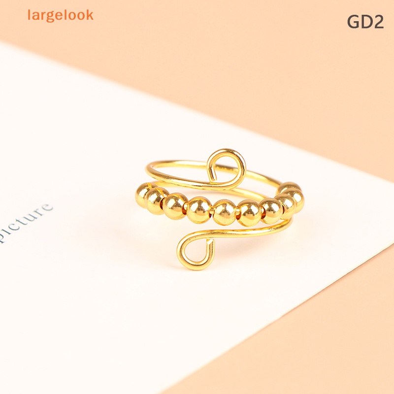 Nhẫn Xoay Tự Do Chống Căng Thẳng Đính Hạt Phong Cách Bohemian