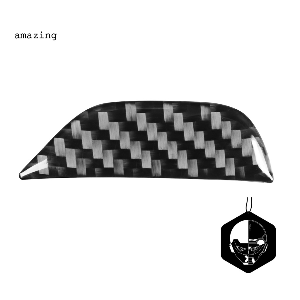 Khung Viền Hộp Tỳ Tay Bằng Sợi Carbon Cho Xe Hơi Dodge Challenger 2015-up