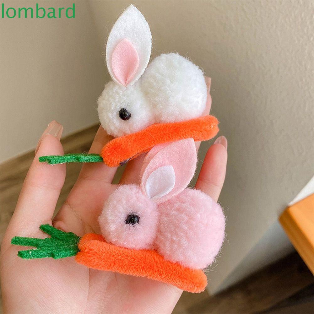 Kẹp Tóc Hình Thỏ Dễ Thương Phong Cách Hàn Quốc Cho Bé Gái