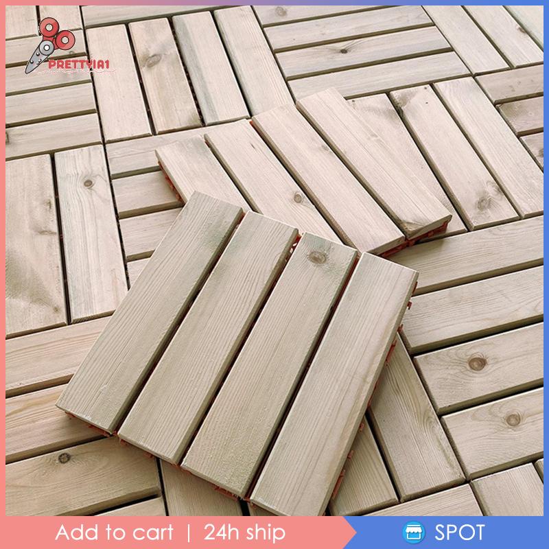 Khối Gỗ 29x29cm 29x29cm Lót Sàn Phòng Ngủ / Ban Công Trang Trí Nội Thất