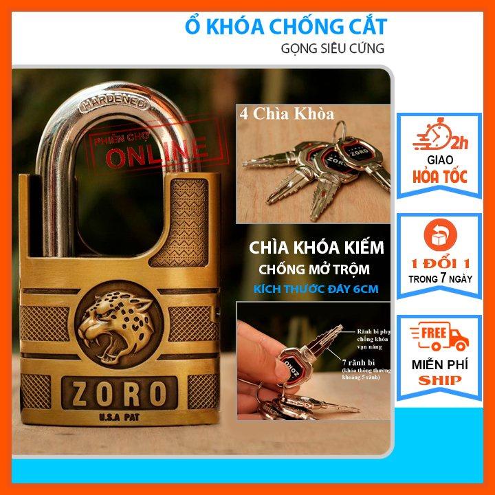 Ổ Khóa Chống Cắt,Ổ Khóa Chống Trộm - Zoro 1