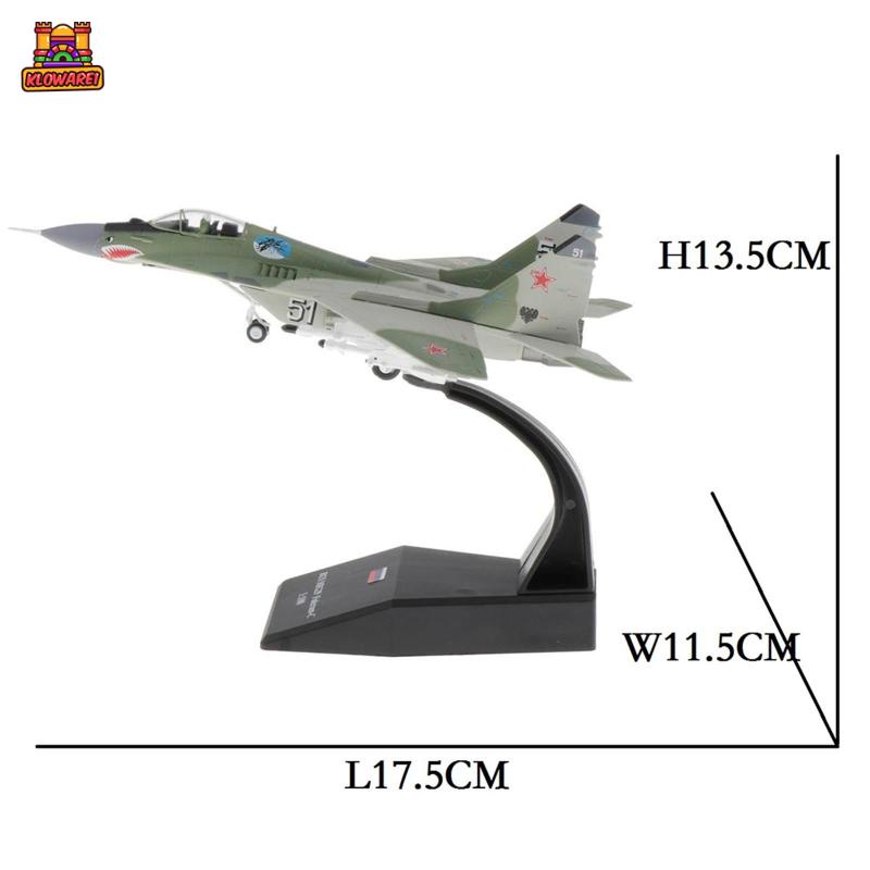 Mô hình máy bay chiến đấu PREDOLO MIG-29 tỉ lệ 1:100