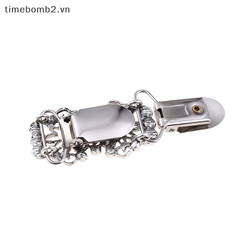 {Timebomb} Kẹp Cài Áo Cardigan Sweater / Khăn Choàng Cổ Hình Chú Vịt Cho Nữ