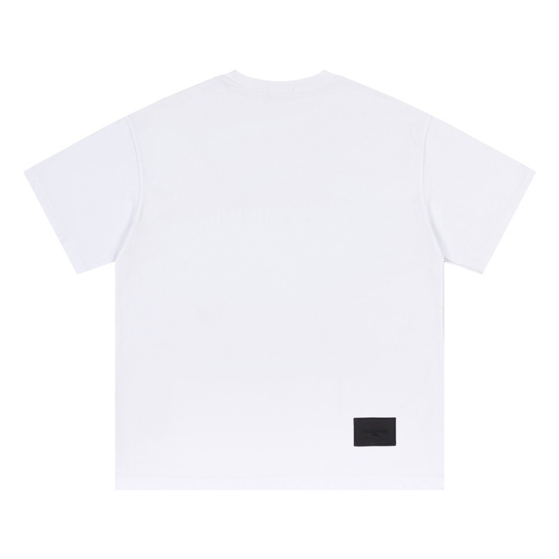 Áo Thun Thể Thao Tay Ngắn 5 Đường In Chữ Plus Size Unisex