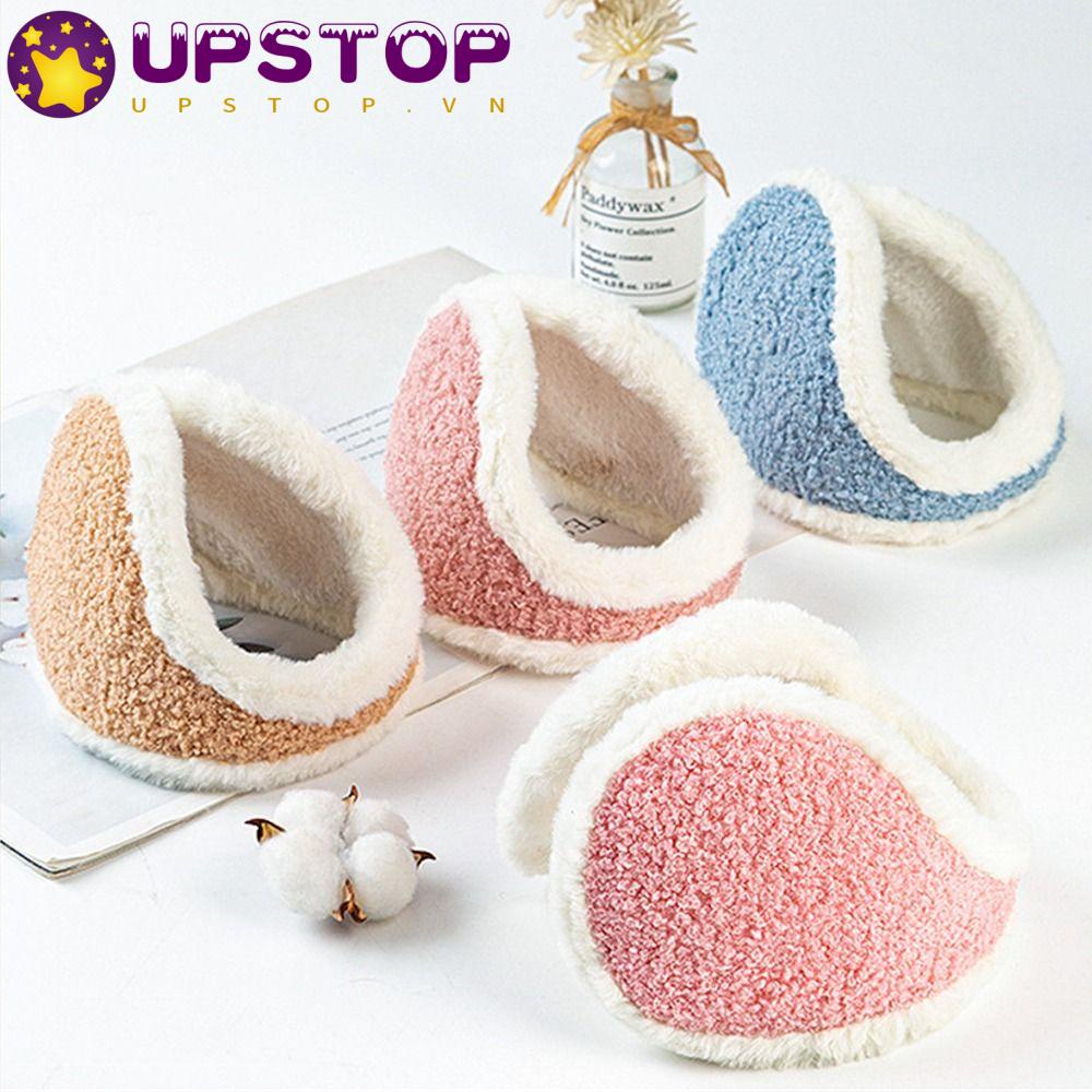Chụp Tai Vải Lông Chống Gió Dễ Thương Cho Nữ