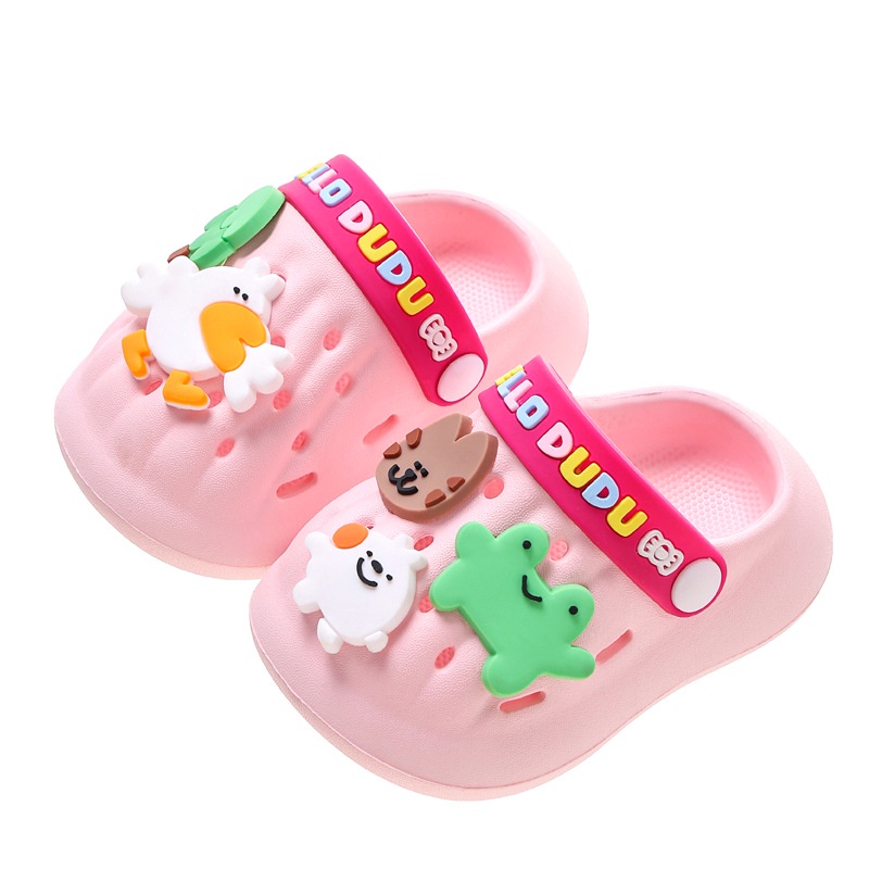 Dép Đi Trong Nhà Đế Mềm Chống Trượt Xinh Xắn Cho Bé 1-3 Tuổi