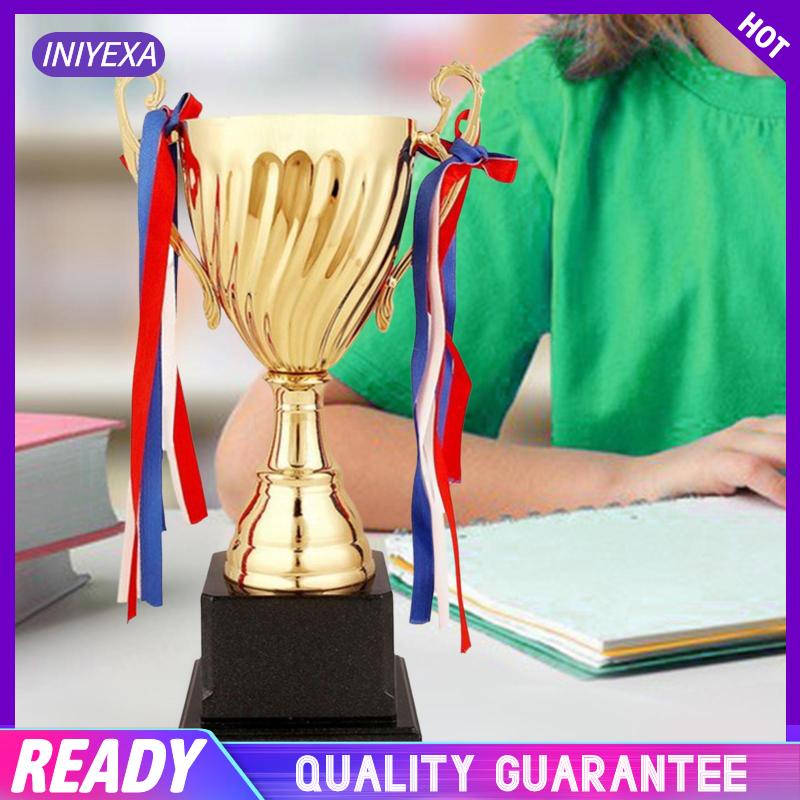 Cúp Giải Thưởng Bằng Kim Loại Kèm Đế Nhỏ Dành Cho Trang Trí Lớp Học