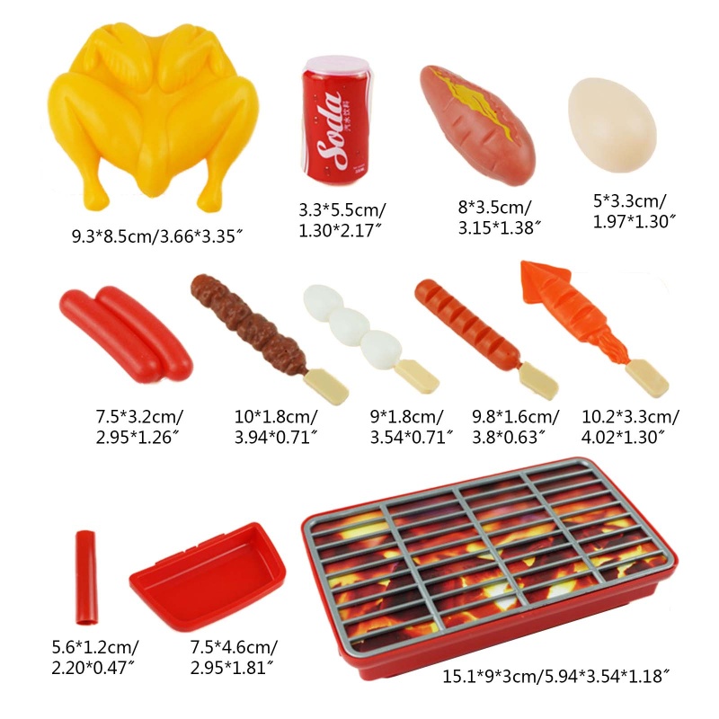 Bộ Đồ Chơi Nướng BBQ Vui Nhộn Dành Cho Trẻ
