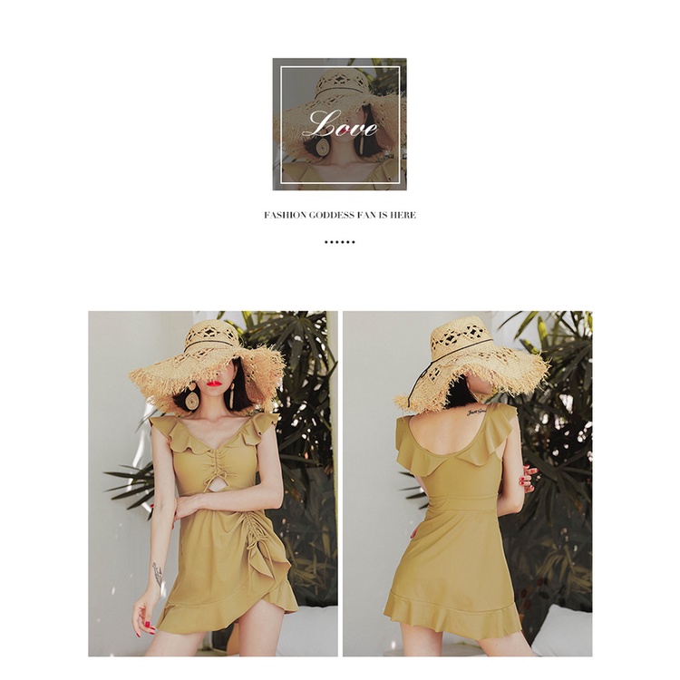 Bộ Đồ Bơi Một Mảnh Che Bụng Thời Trang Mùa Hè Nhật Hàn