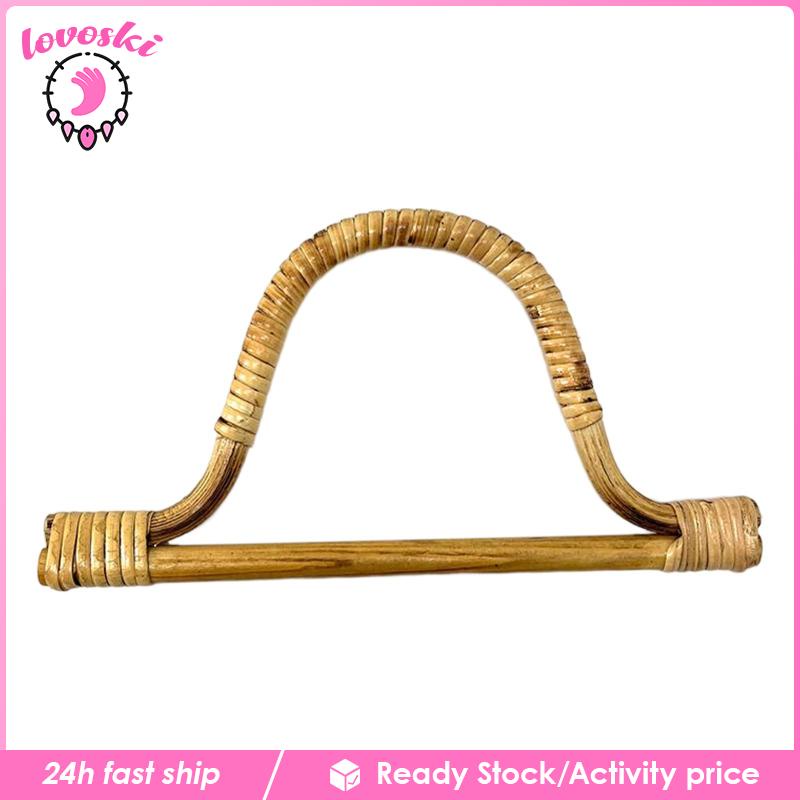 Tay Cầm Túi Xách Thay Thế DIY Bằng Tre Tiện Dụng