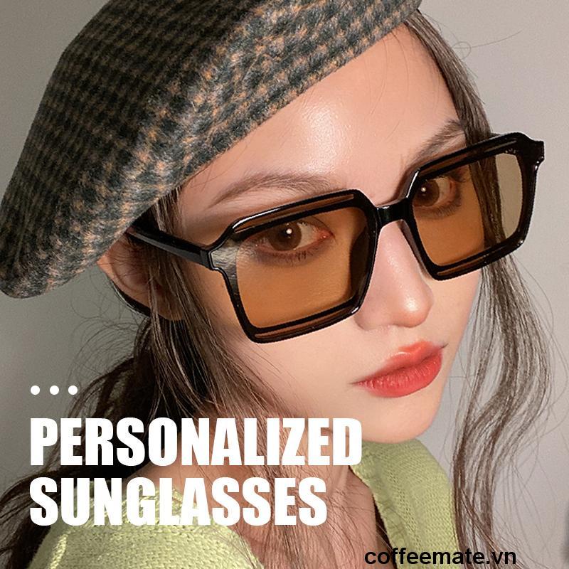⚡Kính Mát Gọng Vuông Chống Nắng Thiết Kế Thời Trang