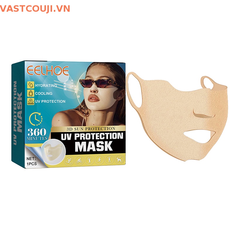 Khẩu Trang Chống Tia Uv Thoáng Khí Thoải Mái Phù Hợp Cho Mùa Hè