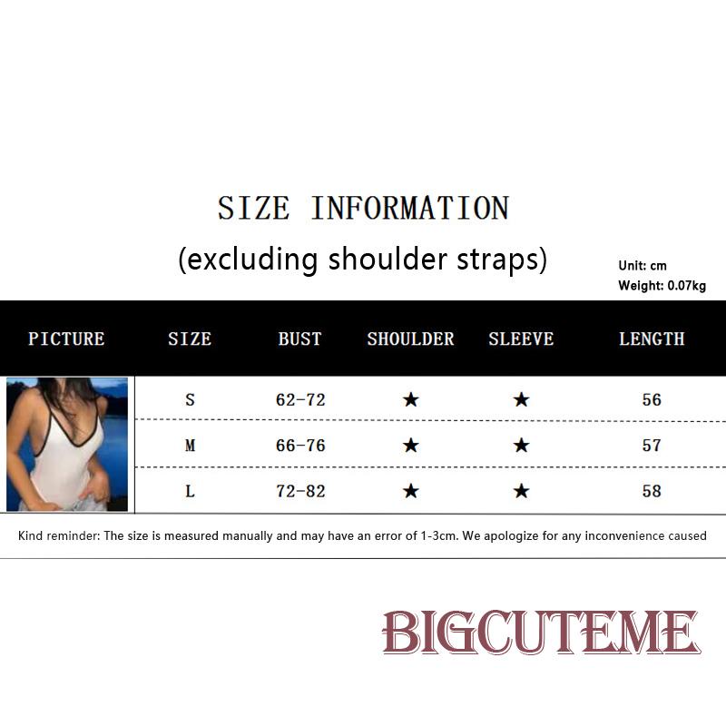 Áo Liền Quần Hai Dây Cổ Chữ V Hở Lưng Màu Sắc Thời Trang Đường Phố Mùa Hè Dành Cho Bạn Nữ