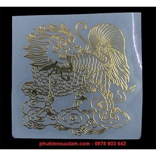 Miếng Dán Hình Kỳ Lân - SP006178