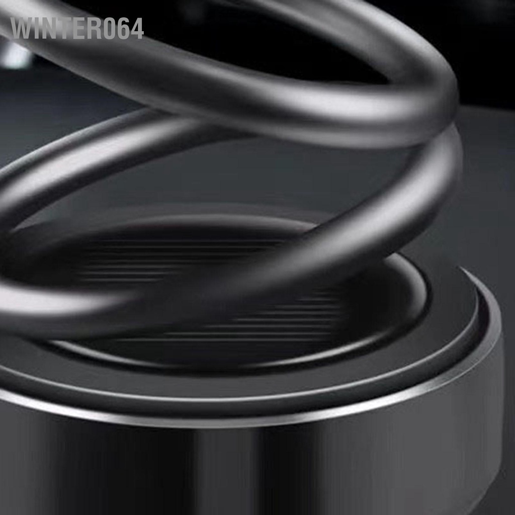 Winter064 Máy Khuếch Tán Tinh Dầu Xe Hơi Xoay Được Vòng Kép Loại Bỏ Mùi Hương Thơm Lâu Dài Giải Tỏa Căng Thẳng Không Khí