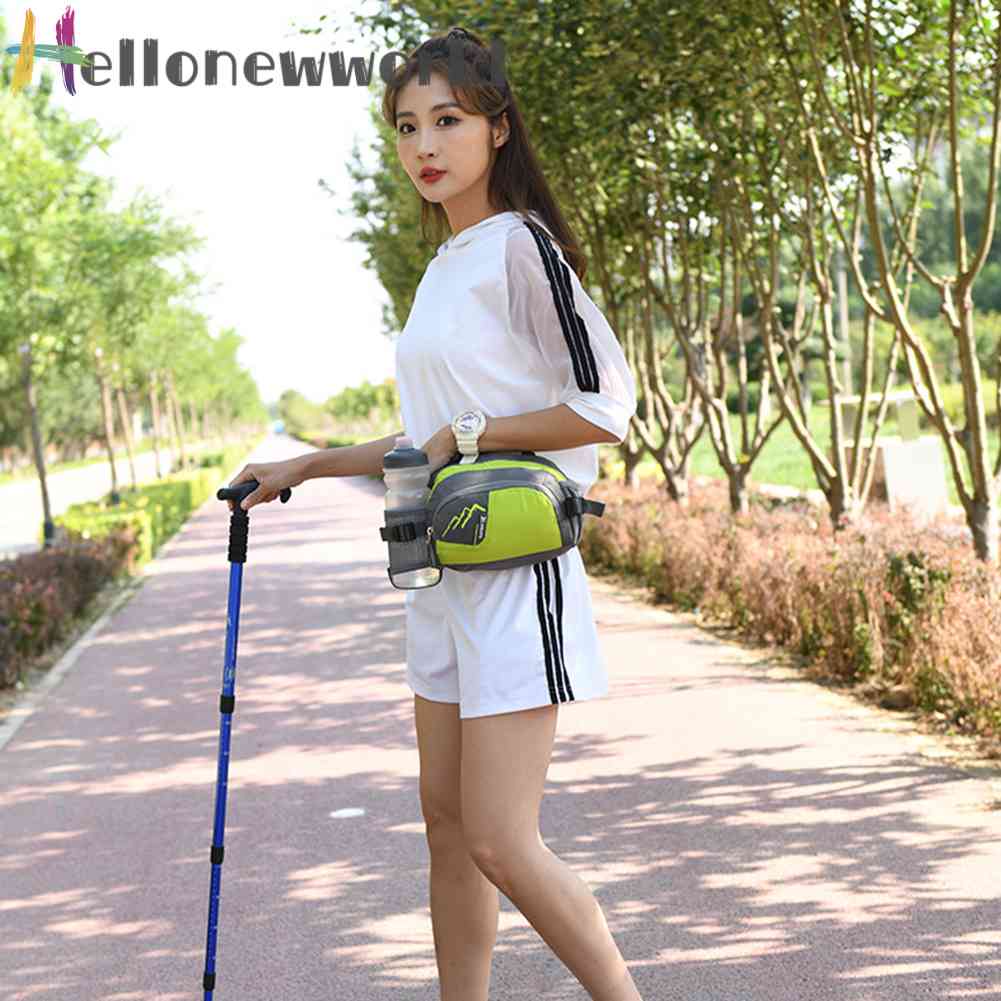 Dây Đai Nylon Gọn Nhẹ Co Giãn Kèm Giá Đỡ Chai Nước Tiện Dụng Cho Các Hoạt