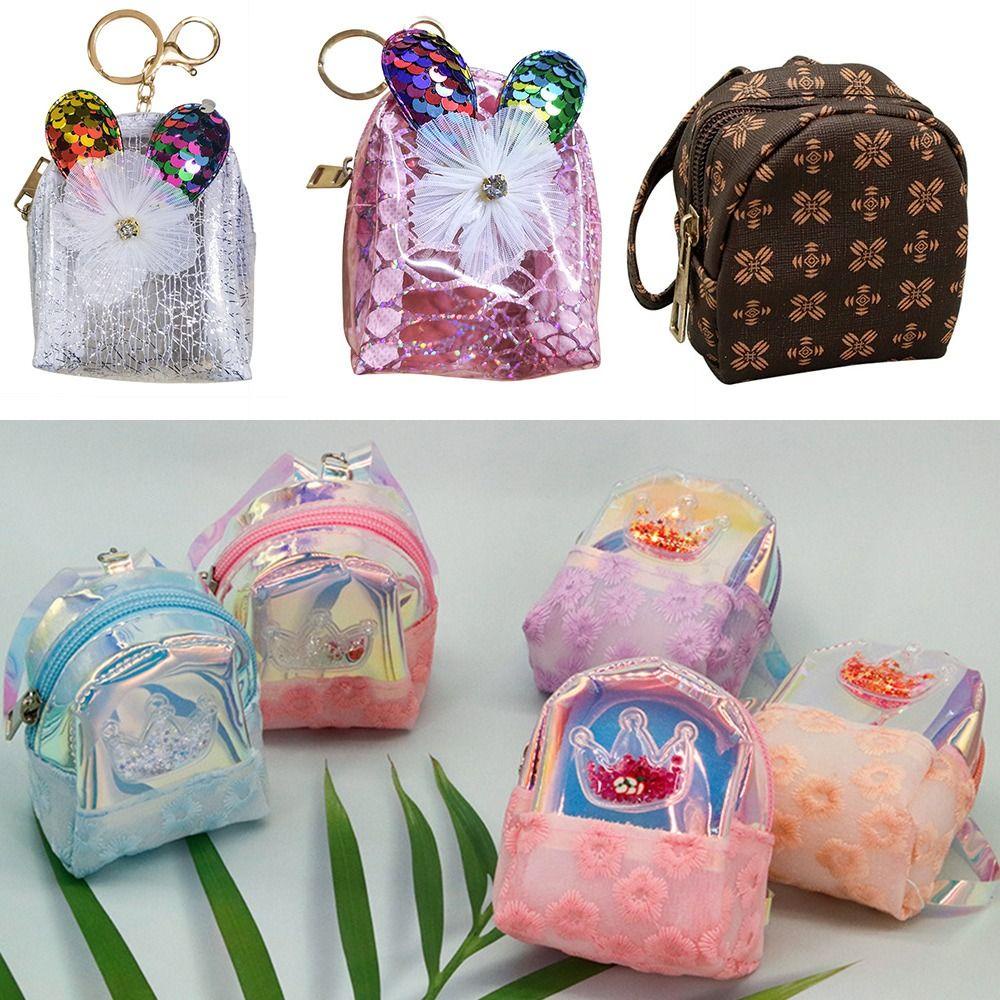 CHOOKEY Túi Xách Da PU Thời Trang Cho Búp Bê 1 / 6