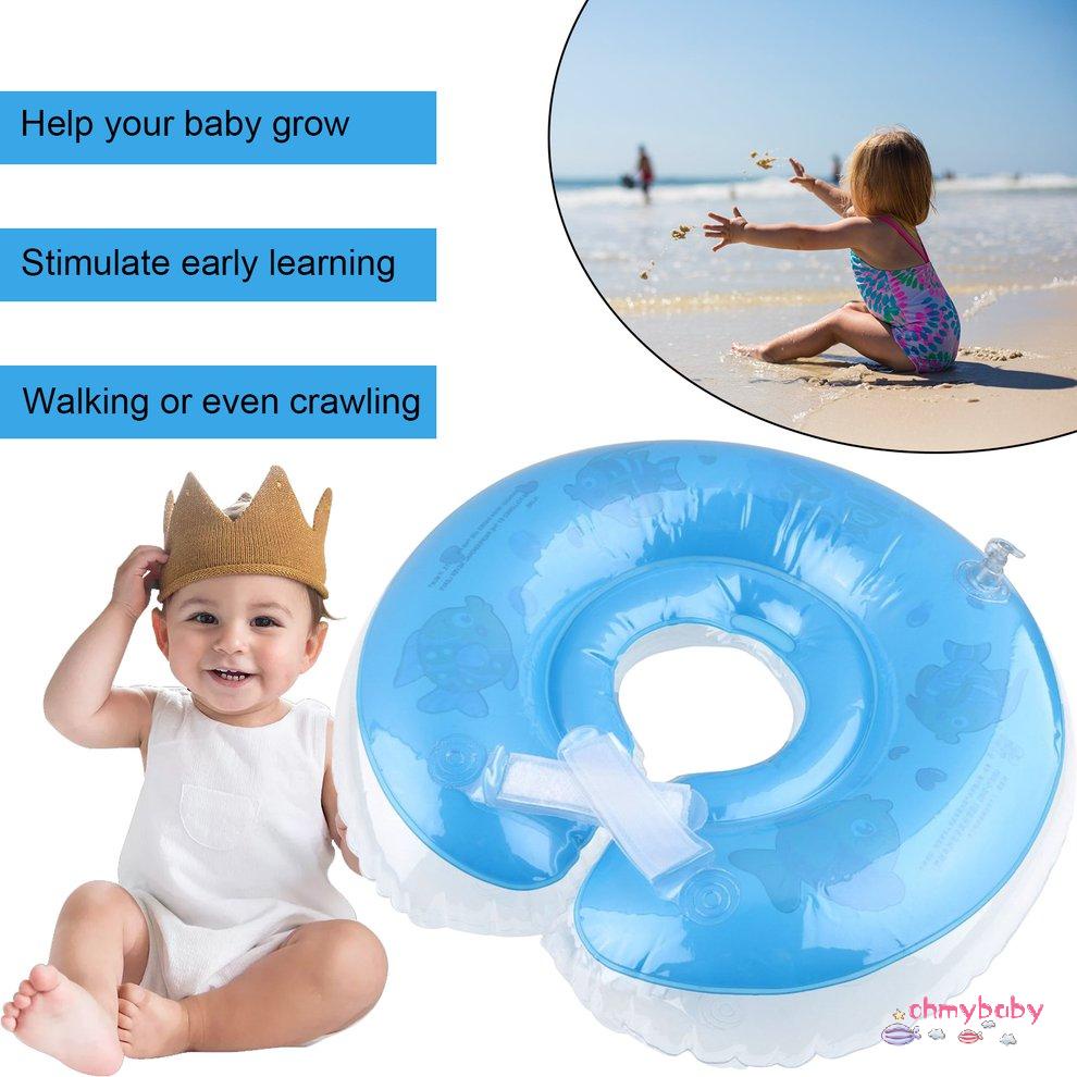 [OMY] Vòng Tròn Bơm Hơi Trẻ Sơ Sinh Có Thể Điều Chỉnh Bơi Cổ Phao An Toàn Đôi Bảo Vệ Cho Bé Phụ Kiện [P/8]