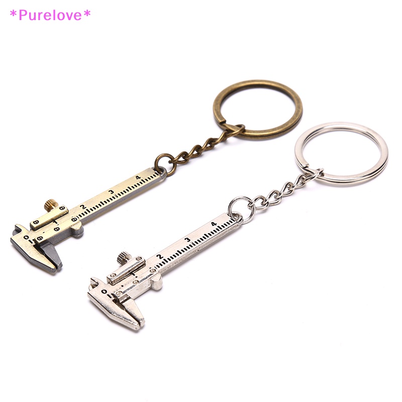 Thước Cặp Mini 0-4cm Có Móc Khóa Tiện Lợi Mới