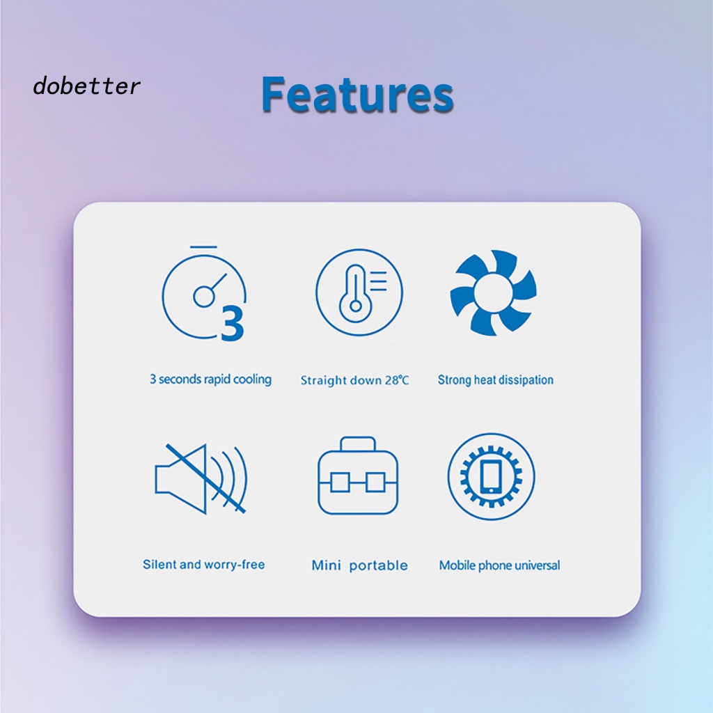 Giá Đỡ Tản Nhiệt Điện Thoại Bán Dẫn Mini X1A Tốc Độ Cao Thông Dụng