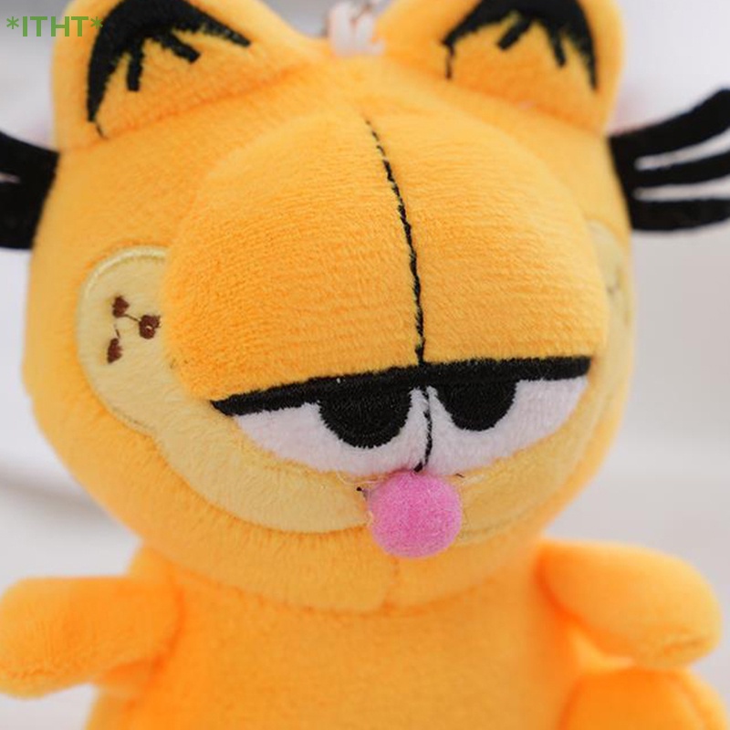 1 Móc Khóa Hình Mèo Garfield Nhồi Bông 12cm Mới