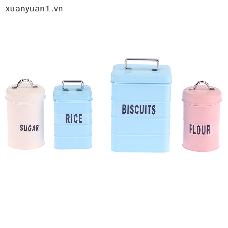 Set 3 Hũ Bánh Mì Tỉ Lệ 1 / 6 Cho Nhà Búp Bê