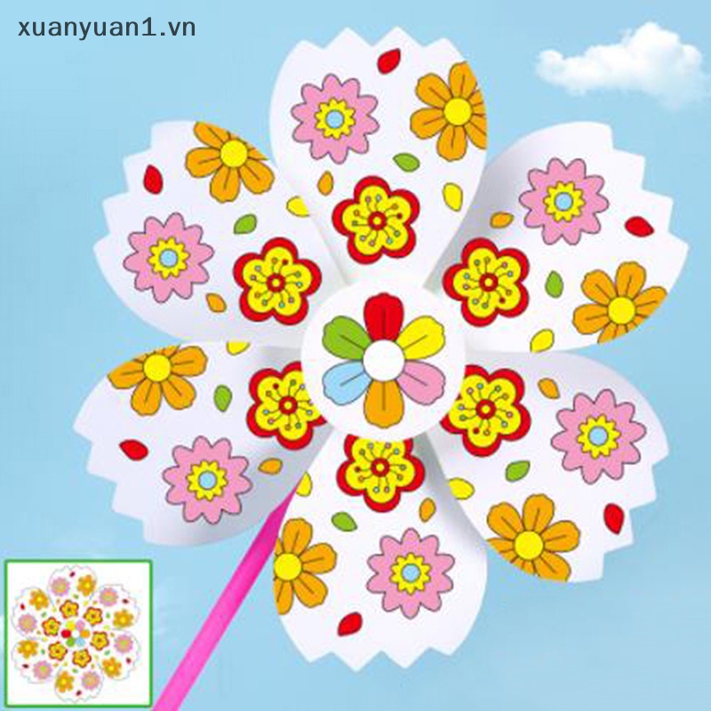 Chong Chóng Đồ Chơi Tự Làm Thủ Công Độc Đáo Cho Bé