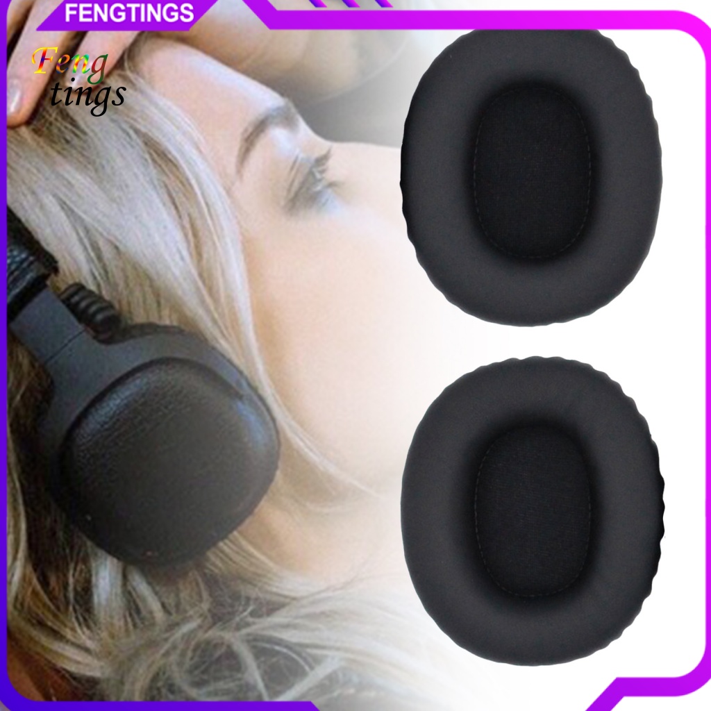 1 Cặp Đệm Tai Nghe Bọc Da Giả Độ Co Giãn Cao