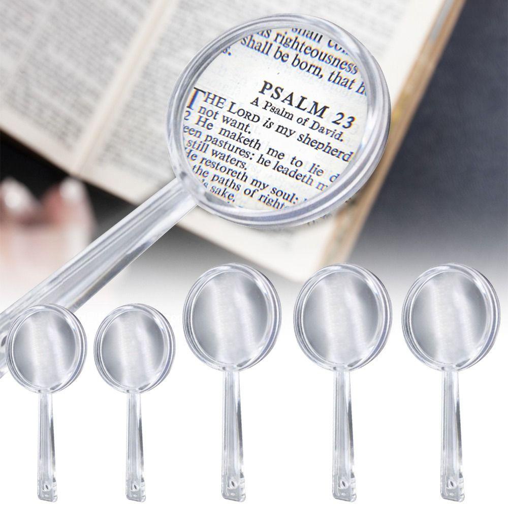 CONOPERY Bộ 10 Kính Lúp Cầm Tay Mini Bỏ Túi Dùng Để Quan Sát Côn Trùng Trang Sức