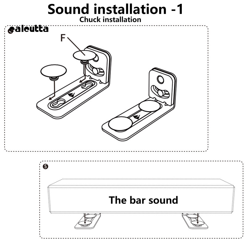 Giá Đỡ Gắn Tường Bằng Kim Loại Chống Trượt Thông Dụng Cho Phòng Khách
