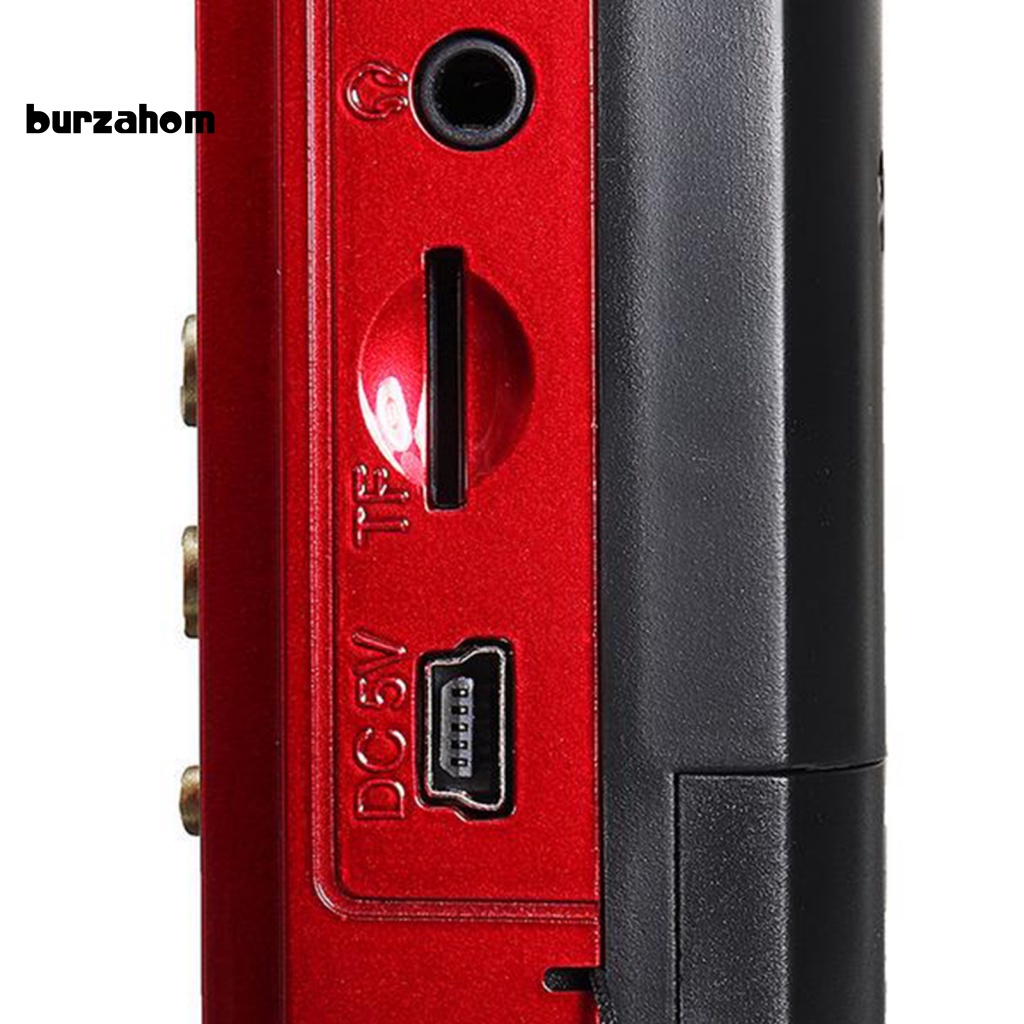 Loa Nghe Nhạc MP3 Băng Tần Đơn Tự Động Bur K11 Có Thể Sạc Lại Dành Cho Người Lớn Tuổi