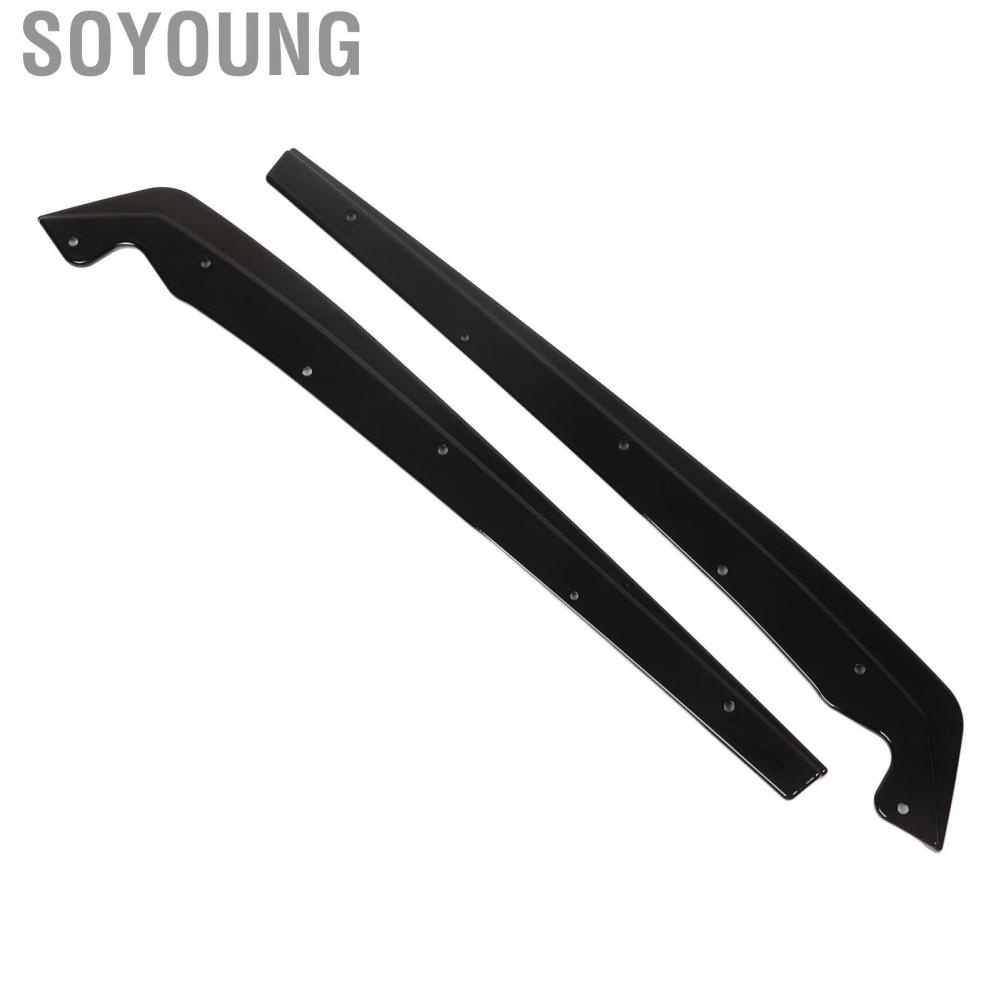 Soyoung Bumper Corner Guard Rear Bumper Spoiler Sporty Look Aerodynamic Design for 5 Series G30 Sedan M Sport
