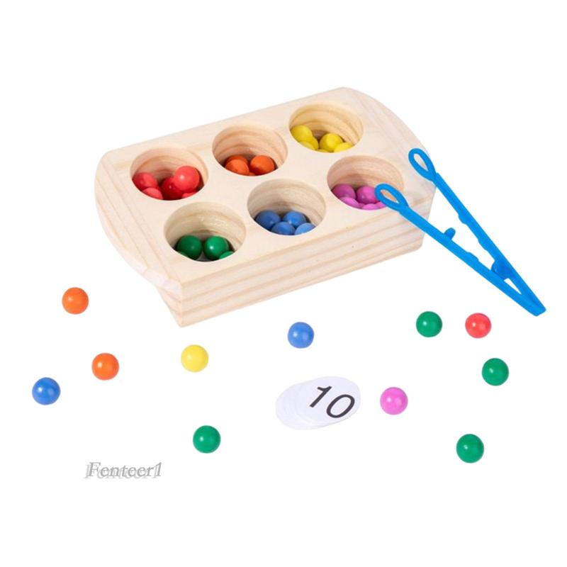 [Fenteer1] Bảng Phân Loại Màu Sắc Nhận Diện Theo Phương Pháp Montessori Dành Cho Trẻ Mẫu Giáo