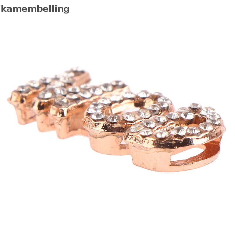 1 Cặp Phụ Kiện Kẹp Giày Cao Gót Đính Đá Cho Cô Dâu