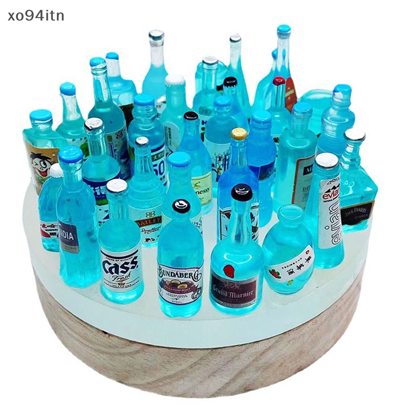 Tn Bộ 10 Chai Nhỏ Trong Suốt Màu Xanh Ngẫu Nhiên Dùng Để Đựng Kem / Trang Sức DIY