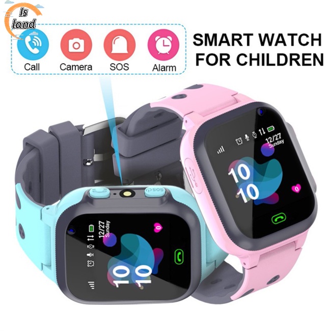 Bộ Đồng Hồ Thông Minh S1 Màn Hình Cảm Ứng Chống Nước Hỗ Trợ Thẻ Sim Cho Bé