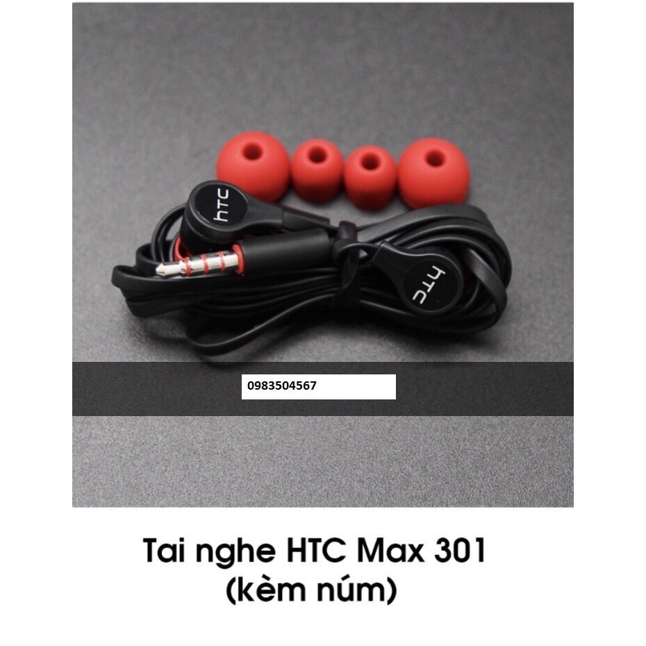 TAI NGHE HTC MAX 301/TAI NGHE GOOGLE PIXCEL JACK 3.5 BASS CỰC KHỎE-TAI BÓC MÁY