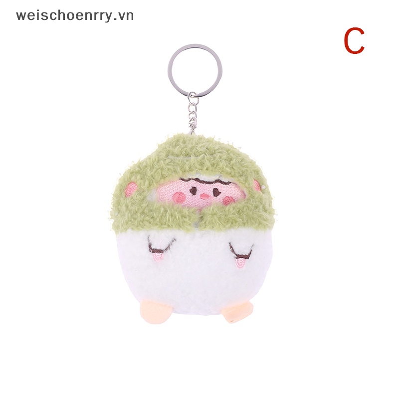 Móc Khóa Thỏ Nhồi Bông 10CM Mềm Mại Đáng Yêu