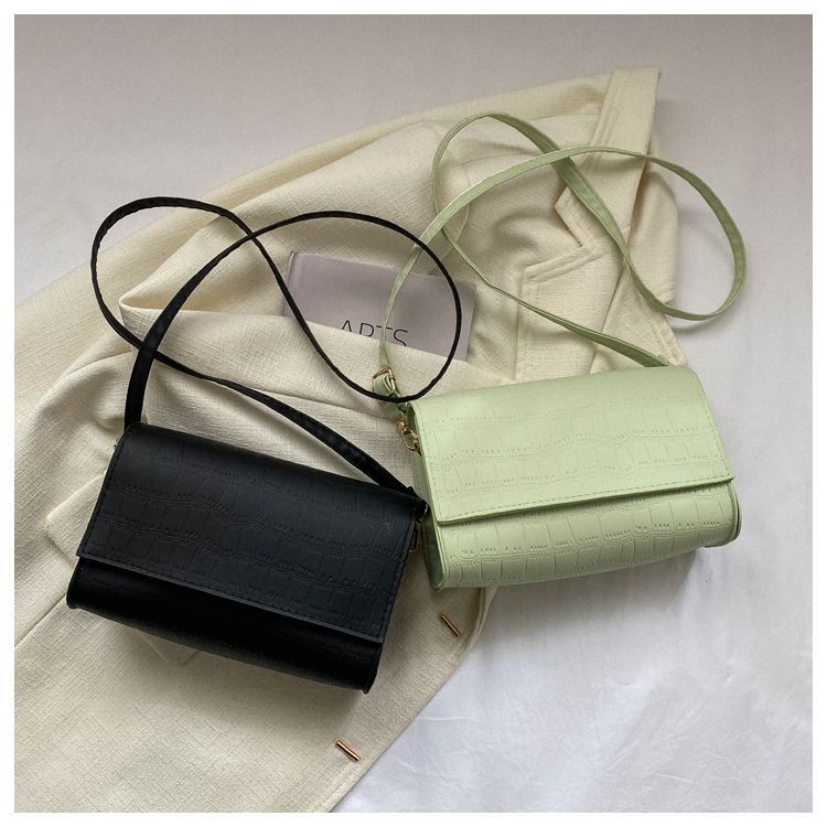 Túi Đeo Chéo Hình Vuông Nhỏ Đơn Giản Thời Trang Phong Cách Mới Phổ Biến Cho Nữ