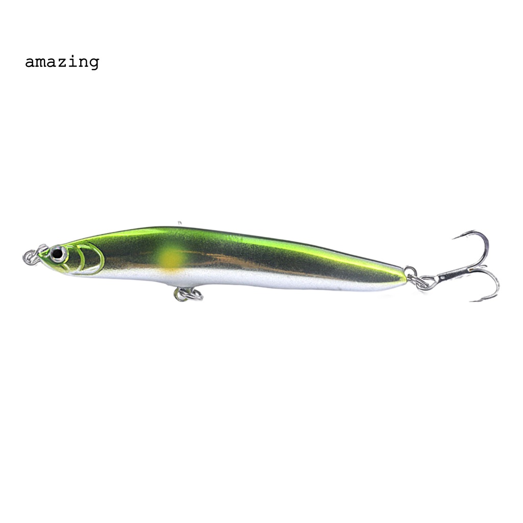 Mồi Câu Cá Giả 3D Màu Sắc Tươi Sáng 19G / 9.5CM