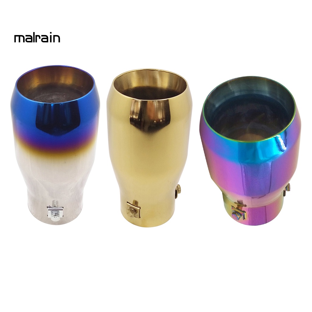 Ống Pô Giảm Thanh Bằng Thép Không Gỉ 6021 Chống Trầy Thông Dụng Cho Xe Hơi