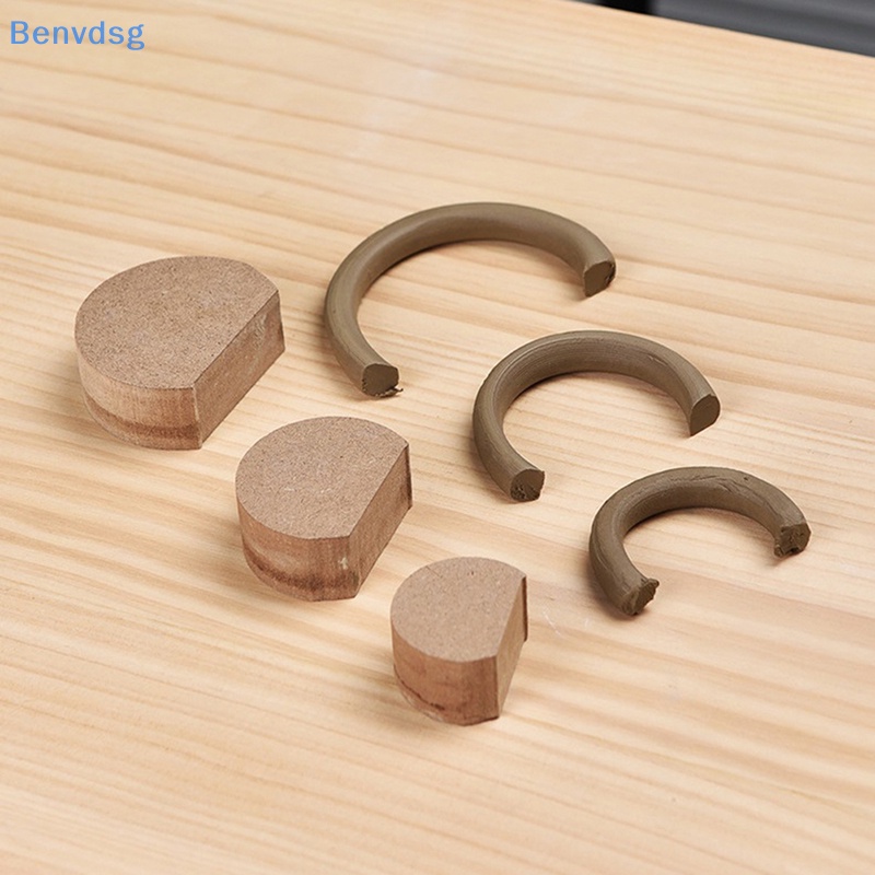 Bộ 9 Khuôn Làm Đất Sét Có Tay Cầm Nhiều Hình Dạng Khác Nhau DIY