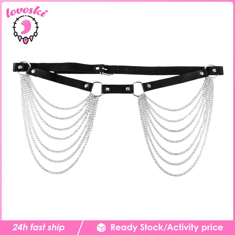 Dây Xích Đeo Thắt Lưng Phong Cách Gothic Thời Trang Đi Hộp Đêm