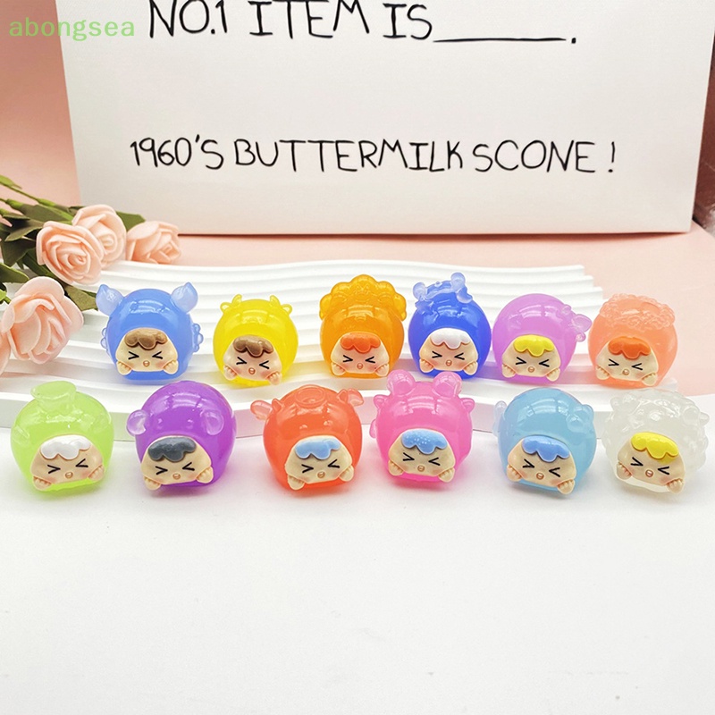 Abongsea Móc Khóa Thỏ Bông Phát Quang Đáng Yêu